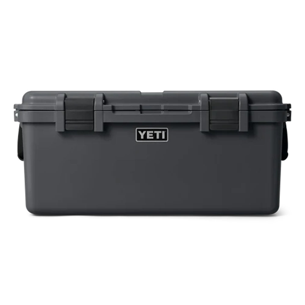 Front of Charcoal Yeti LoadOut GoBox 60 2.0