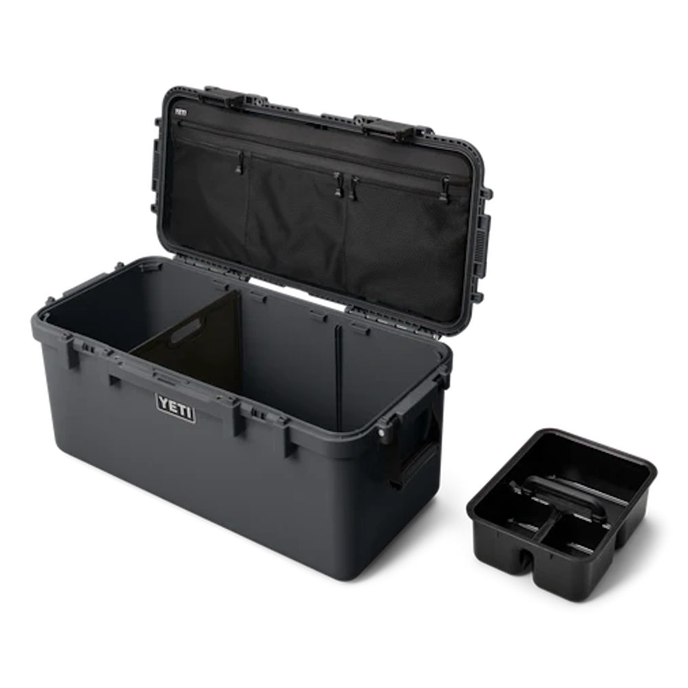 Open Yeti LoadOut GoBox 60 2.0 with tray removed
