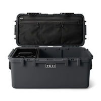 Front of open Charcoal Yeti LoadOut GoBox 60 2.0