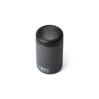 Top of Charcoal Yeti Rambler 375ml Colster
