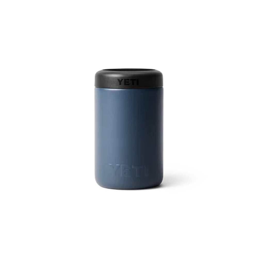 Back of Navy Yeti Rambler 375ml Colster