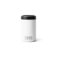 Front of White Yeti Rambler 375ml Colster