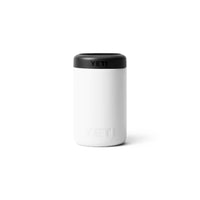 Back of White Yeti Rambler 375ml Colster