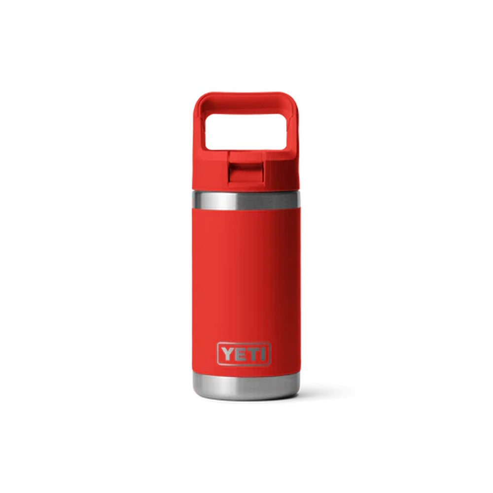 Front of Canyon Red Yeti Rambler Jr 12oz Kids Bottle