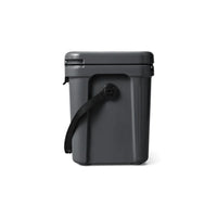 Side of Charcoal Yeti Roadie 24 Hard Cooler
