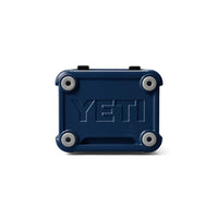Bottom of Navy Yeti Roadie 24 Hard Cooler