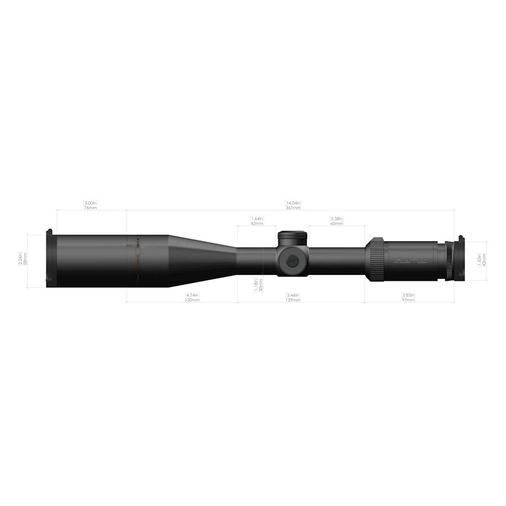 ZeroTech Thrive HD 2.5-15X50 PHR II Riflescope