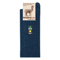 Humphrey Law Alpaca Wool Blend Health Socks Denim