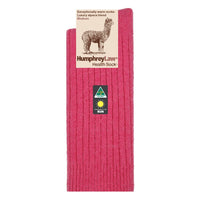 Humphrey Law Alpaca Wool Blend Health Socks Fuchsia