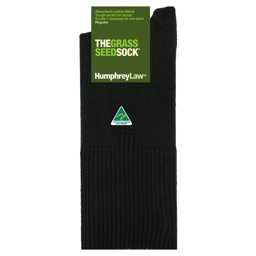 Humphrey Law Grass Seed Socks Black