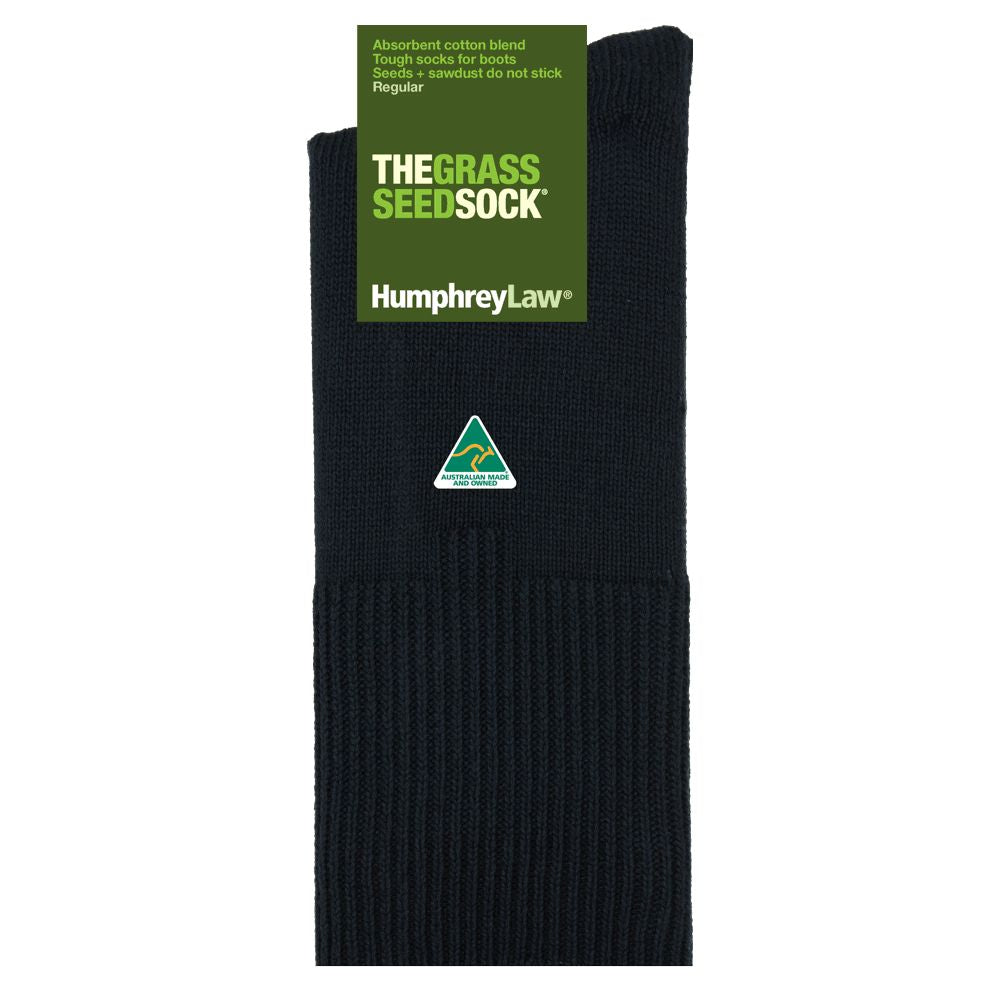Humphrey Law Grass Seed Socks Navy