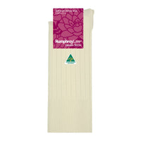 Humphrey Law Ladies 95% Fine Merino Wool Health Socks in Bone
