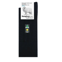 Humphrey Law Winter Wool Health Socks Black