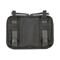 Back of 5.11 Flex Admin Pouch in Black