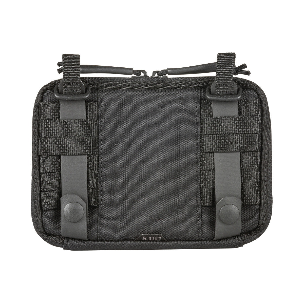 Back of 5.11 Flex Admin Pouch in Black