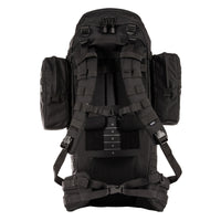 Back of 5.11 Rush 100 Backpack in Black