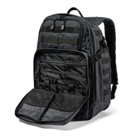 Front pocket open on 5.11® Rush 24 2.0 37L Backpack in Double Tap