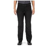 Front view of 5.11 Women's Apex Pants in Black