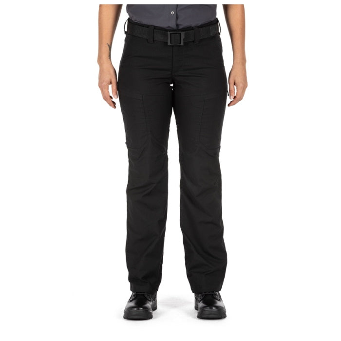 Front view of 5.11 Women's Apex Pants in Black