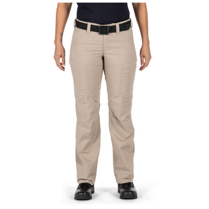 Front view of 5.11 Women's Apex Pants in Khaki