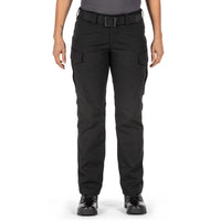 Front view of 5.11 Women's Icon Pants in Black