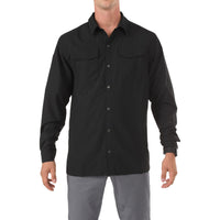 5.11 Freedom Flex Long Sleeve Shirt Black Front