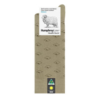 Humphrey Law Fine Merino Wool Pattern Socks Antelope Diamond Eye