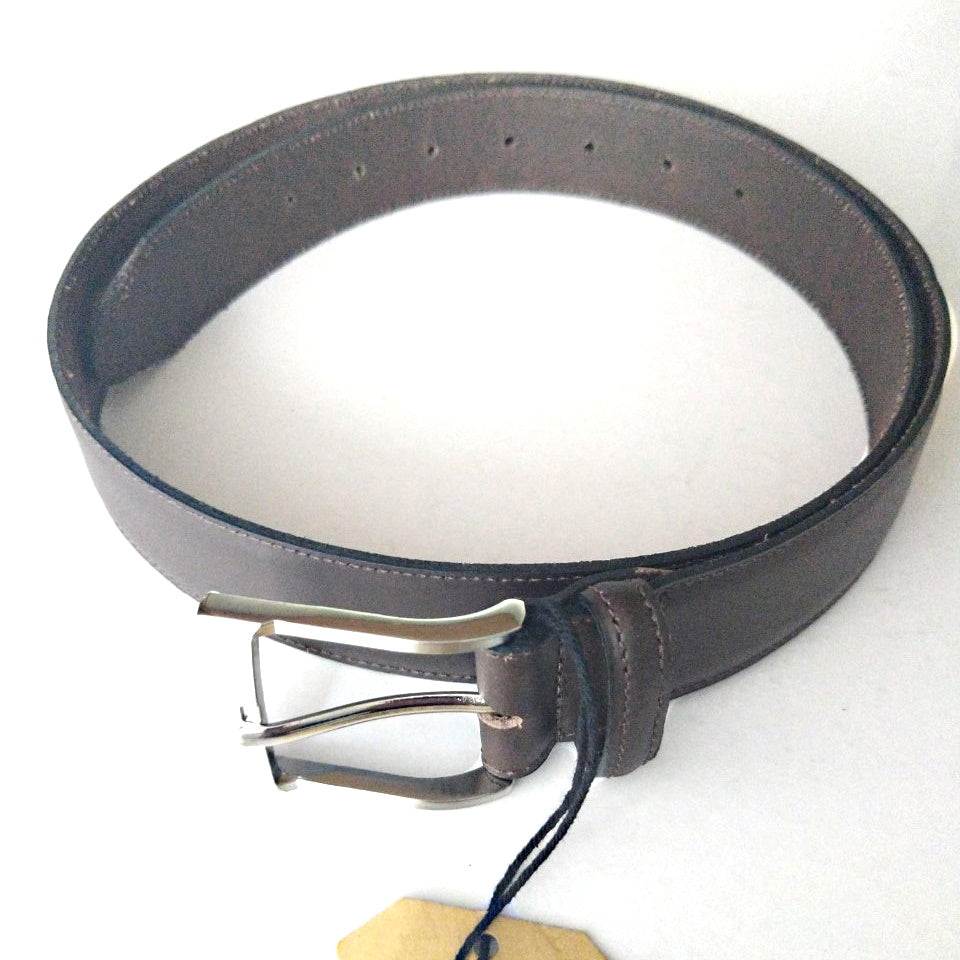 Italian Leather Belt in Brown