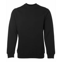 JB's Fleecy Crew Neck Sweater in Black