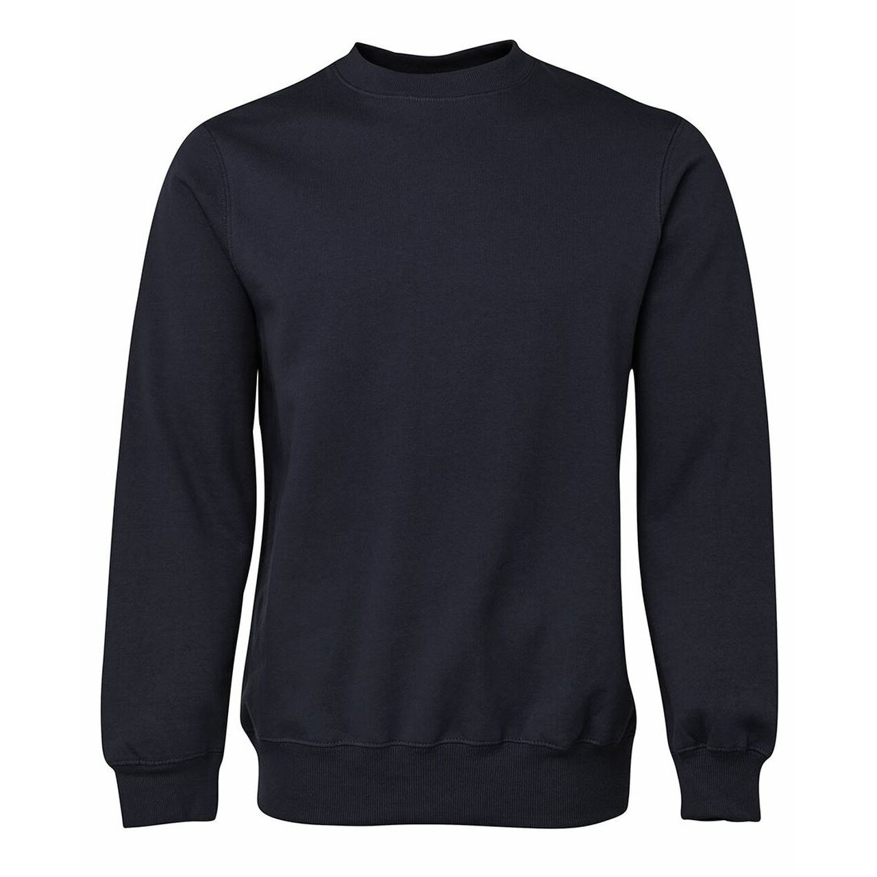 JB's Fleecy Crew Neck Sweater in Navy