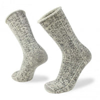 Wilderness Wear Merino Fleece Socks in Black Marle