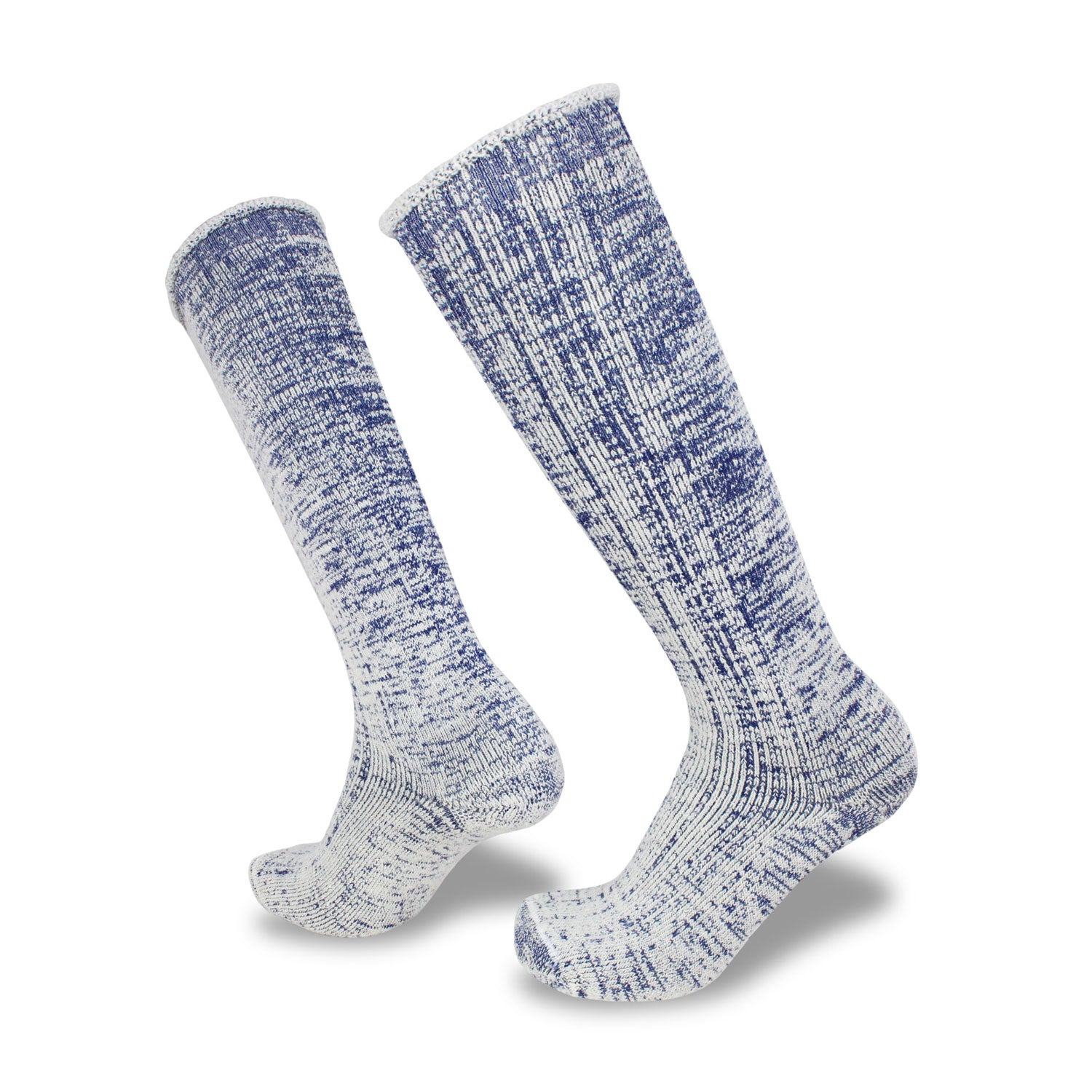 Wilderness Wear Merino Fleece Long Socks Navy Marle