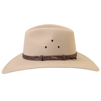 Akubra Riverina Hat Sand Side