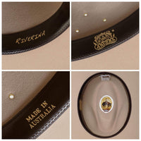 Akubra Branding on Hat