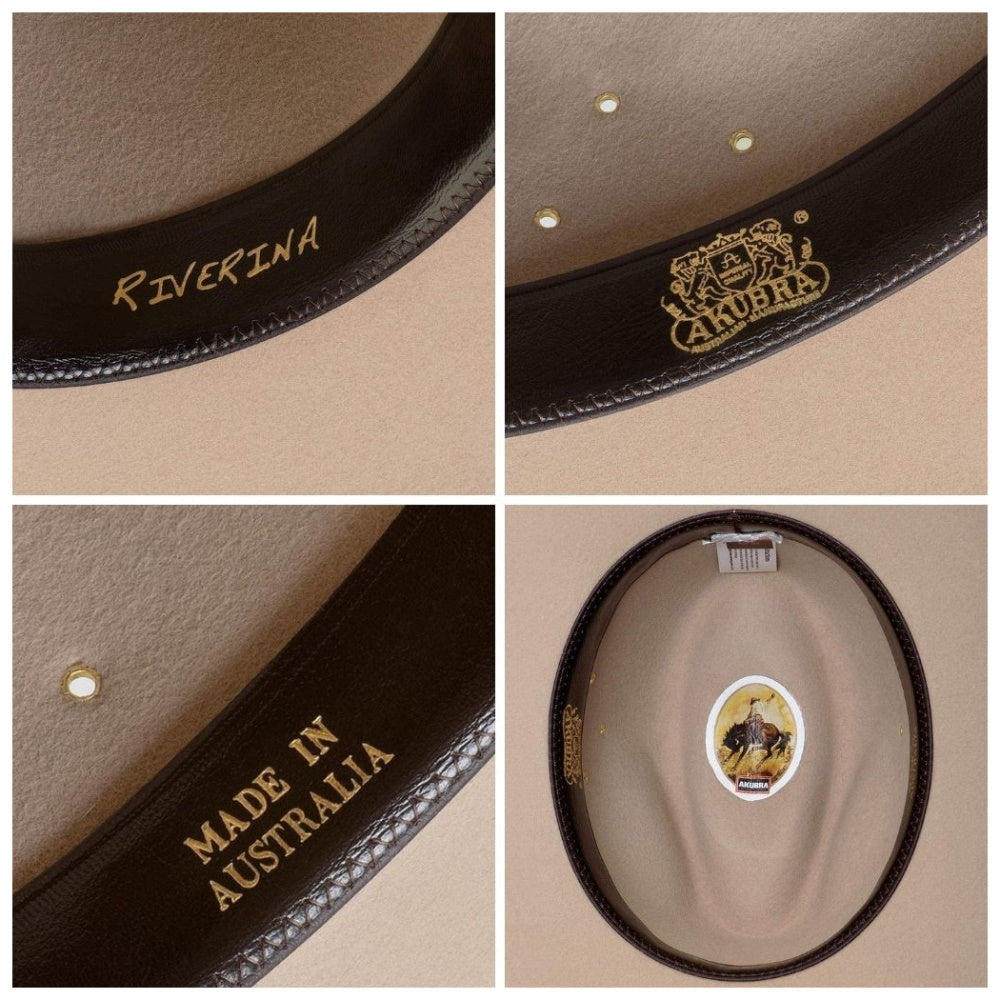 Akubra Branding on Hat