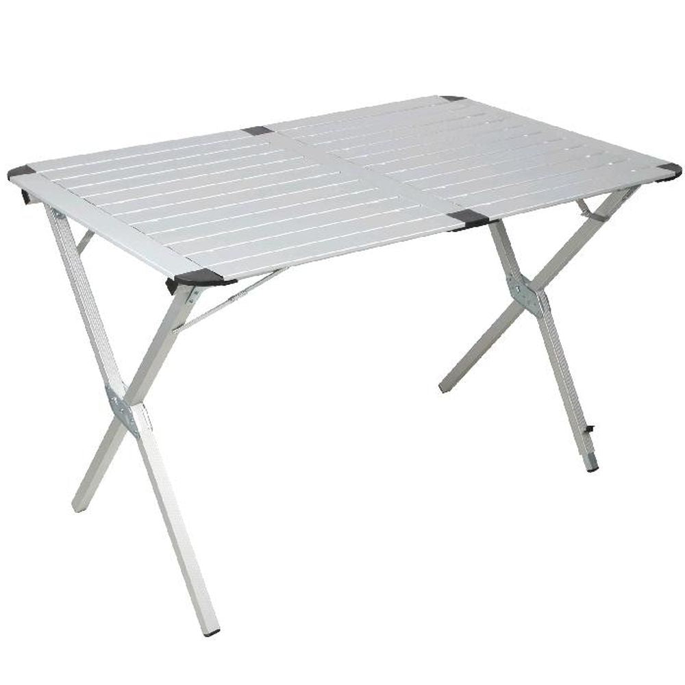 Slatted best sale camping table