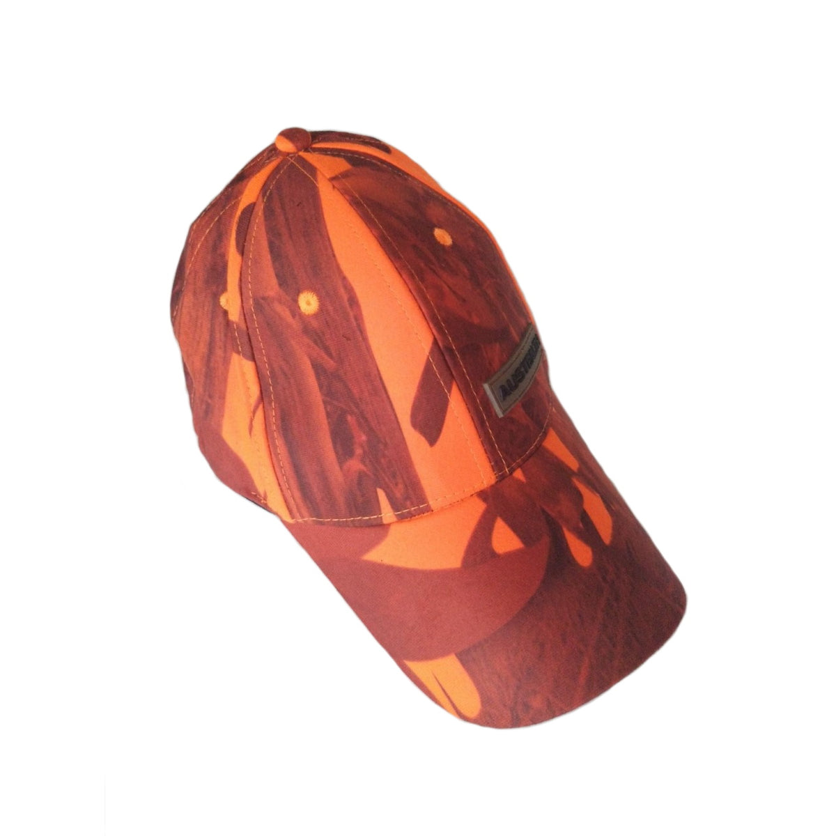 Austealth Native Cap in Orange Camo