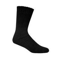 Bamboo Textiles Australian Made Extra Thick Sock Black