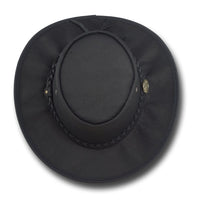 Barmah Sundowner Kangaroo Hat Black Top