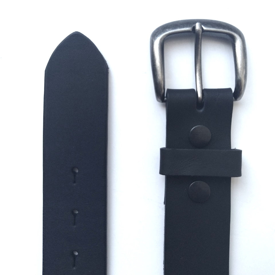 Black Leather Belt