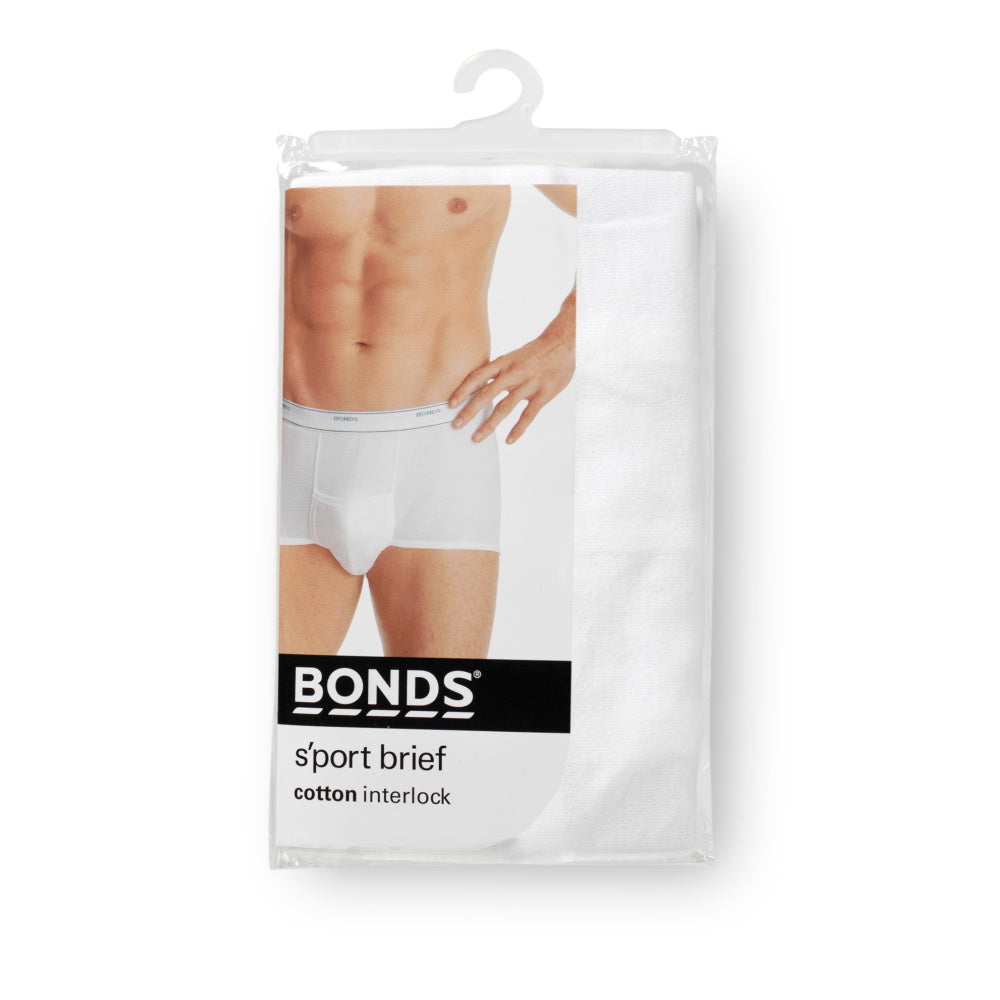 Bonds M810 Support Brief in White