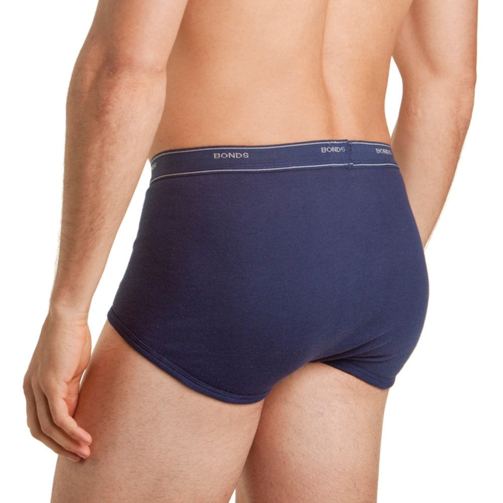 Back of Bonds M821 Support Brief in Navy