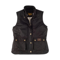 Burke and Wills Womens Derwent Oilskin Vest