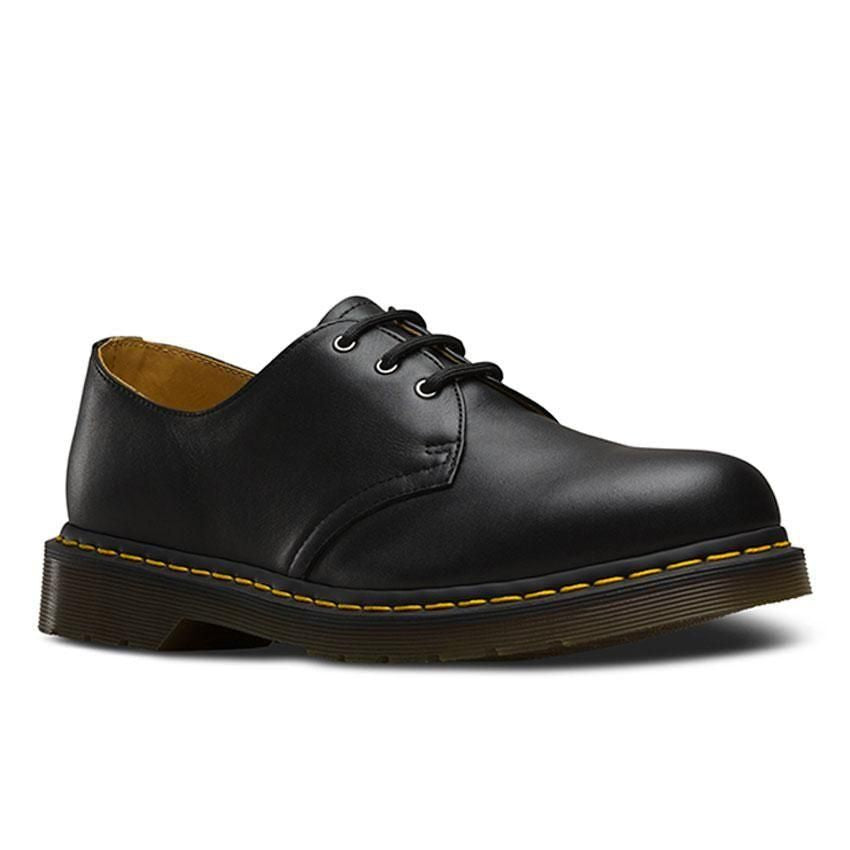 Dr Martens 1461 Gibson Shoes - Black Nappa