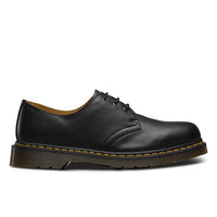Dr Martens 1461 Gibson Shoes Black Nappa Side