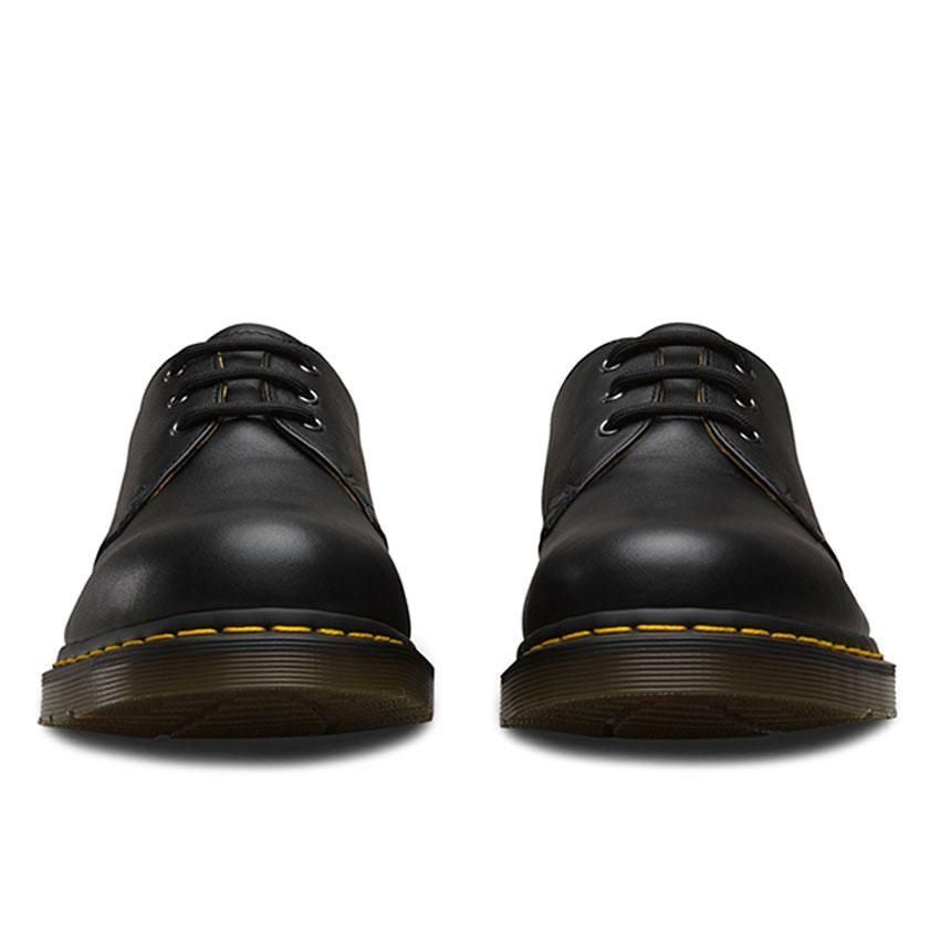 Dr Martens 1461 Gibson Shoes Black Nappa Toe