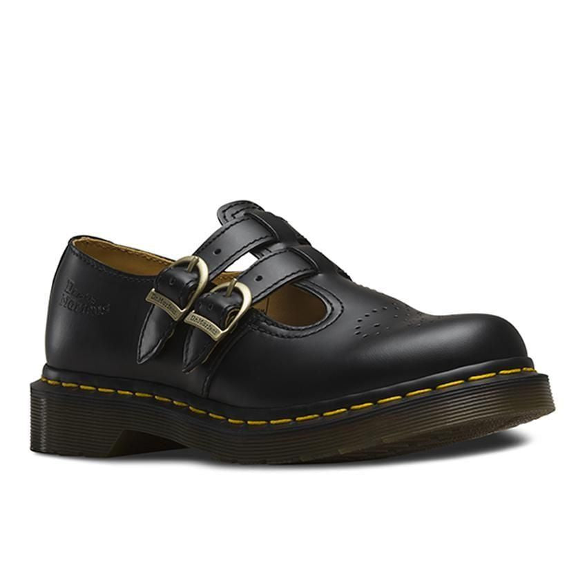 Dr Martens Mary Jane 8065 Shoes Black Smooth