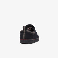 Back of Black Volley Classic Canvas Shoe