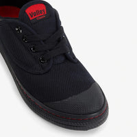 Toe of Volley Classic Canvas Shoe Black