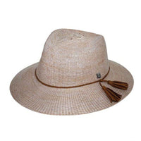 Evoke Caroline Fedora in Wheat